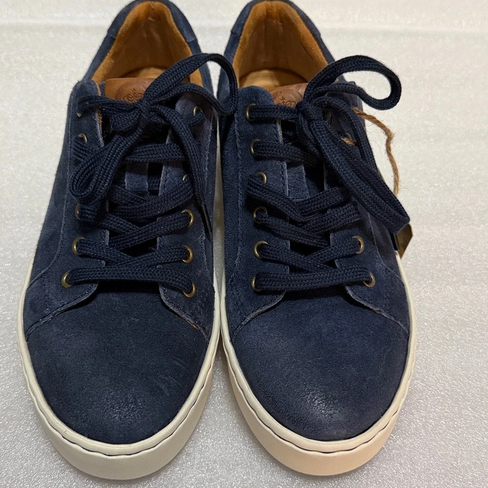 Born Mira Leather Suede Platform Sneakers 8.5 NWT